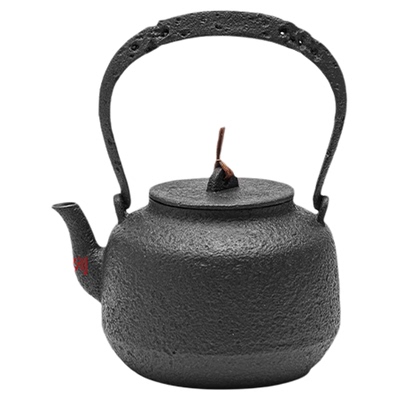 王源吉铸铁壶煮茶烧水壶围炉煮茶铁壶老式家用泡茶电陶炉铁壶