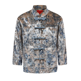 万图岁福童装【少年游】秋冬新款中国风国潮儿童丝绒唐装亲子装