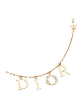 欧洲直邮Christian Dior克里斯汀迪奥女士项链金色华丽高雅轻奢