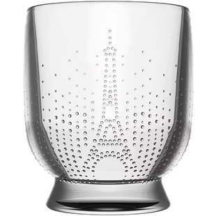 法国LAROCHERE法国巴黎铁塔玻璃杯时尚法式香槟杯咖啡杯浮雕酒杯