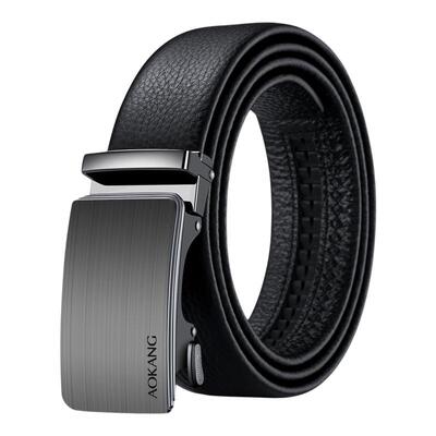 奥康皮带男2025新款真皮正品