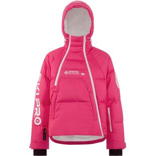 波司登GORETEX单双板潮流滑雪个性涂鸦印花高端轻奢鹅绒羽绒服女