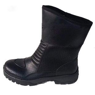 骑行鞋男铁骑摩托车骑行靴交通摩旅通勤机车靴赛车鞋子女冬季羊毛