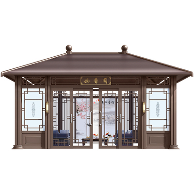 室外阳光房庭院凉亭仿古阳光房