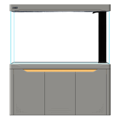 索一智能超白底滤北欧风客厅鱼缸