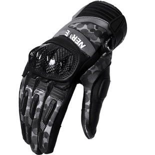 NERVE涅夫冬季摩托车骑行手套男女触屏防水保暖骑士四季夏KQ1051