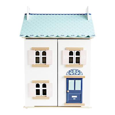 英国LE TOY VAN儿童益智木制玩具奢华系列娃娃屋蓝贝儿娃娃屋