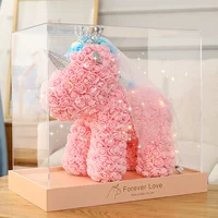 Акриловая корона Vallest Girl Powder+фонарь+подарочная коробка