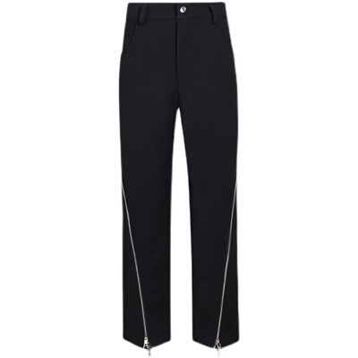 sfttr休闲长裤金属宽松廓形解构