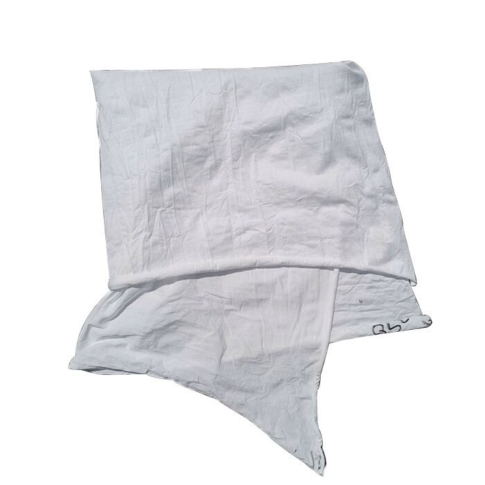 擦机布白色纤维清洁工业抹布无尘大块布头吸油吸水不掉毛棉质碎布