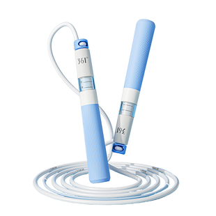 361跳绳儿童小学专用一年级不打结体育考试初中训练竞速双轴承绳