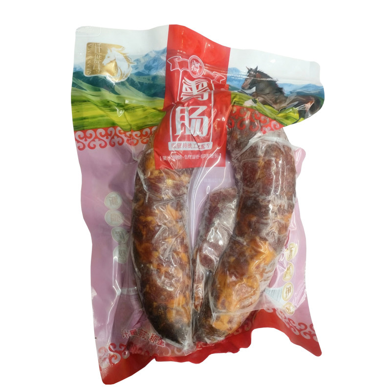 熏马肠新疆伊犁正宗优质非风干哈萨克特色真空包邮果木熏马肉1kg