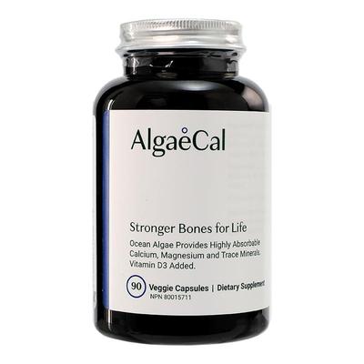 AlgaeCal骨骼营养瓶基础版海藻钙矿物质维生素VD天然成年女6瓶装