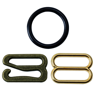 肩带调节扣子内衣吊带文胸扣环衣服裙子链接扣背心圆圈配件辅料女