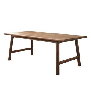 宋氏美学北美黑胡桃木实木茶桌椅组合新中式禅意茶室泡茶桌茶艺桌