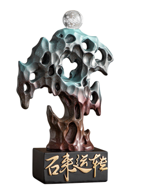 乔迁礼物时来运转摆件