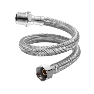 4分转3分软管内外丝延长管欧标水龙头转换进水管汉斯格雅高仪适用