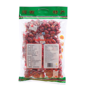 腾冠特级1000克健康红枣河南特产新郑灰枣独立小包免洗枣子若羌枣