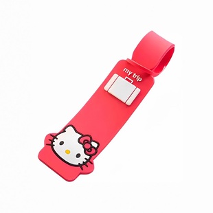 创意卡通行李箱挂牌旅行箱吊牌防丢失识别标识牌登机牌托运标签贴