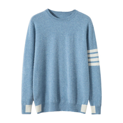 经典男款圆领百搭山羊绒毛衣上衣