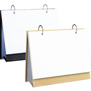 diy空白台历本材料包2026年创意手工日历订制作迷你桌面手绘立体摆件月历备忘计划2025倒计时365天记事周年历