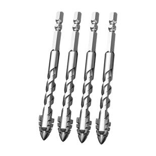 新款升级四刃锯齿偏心钻全瓷砖铸铁混凝土六角柄钻头干打钻孔神器