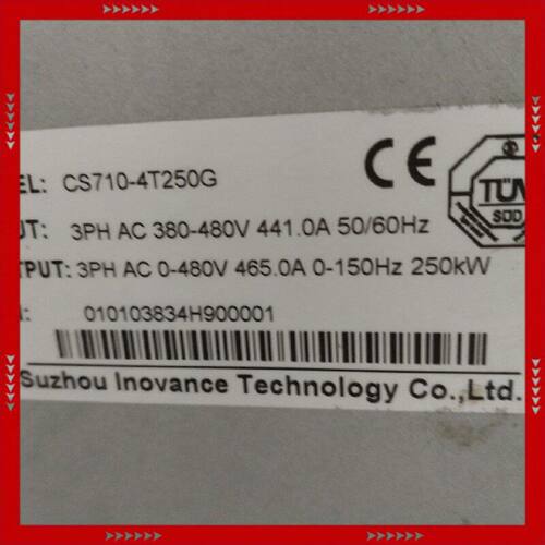 【问价】汇川变频器CS710-4T250G可改成MD290-4T25