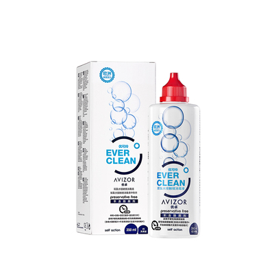 avizor优卓优可伶双氧水中和片硬性RGP角膜塑性镜ok镜护理液350ml