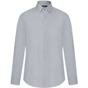 【含莫代尔/弹力】利郎官方衬衫男款长袖26春季新款纯色男士衬衣