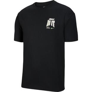 Nike/耐克官方正品2025男士针织透气圆领套头运动短袖IV6813-010