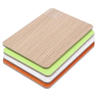 碳晶板木饰面背景墙PET高光金属饰面板SPC无缝集成墙板蜂窝抗撞板