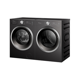 【纯平全嵌】小天鹅洗烘套装10KG家用大容量洗衣机烘干机组合628T