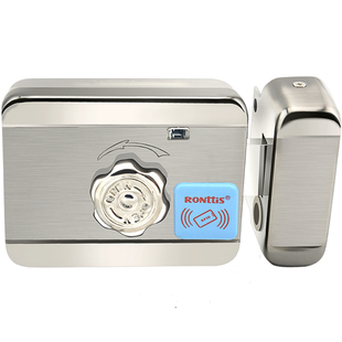 【防复制卡】罗帝斯防盗锁防撬防撞锁体单元门家用刷卡锁高安全性