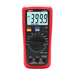 UNI-T优利德高精度数字防烧万用表UT136B+/136C+测电容自动量程