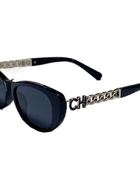 小香儿新款框链墨镜2025太阳镜