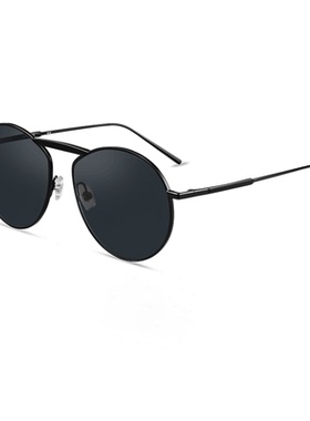 海俪恩防紫外线圆形复古女太阳镜