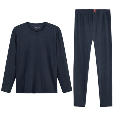 加长版秋衣秋裤男德绒套装