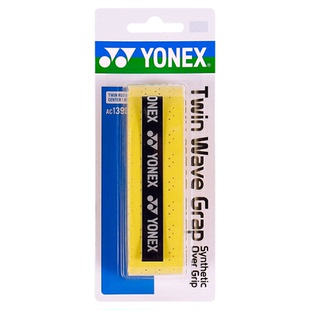 YONEX尤尼克斯羽毛球拍手胶YY防滑吸汗带打孔双龙骨手胶AC139EX