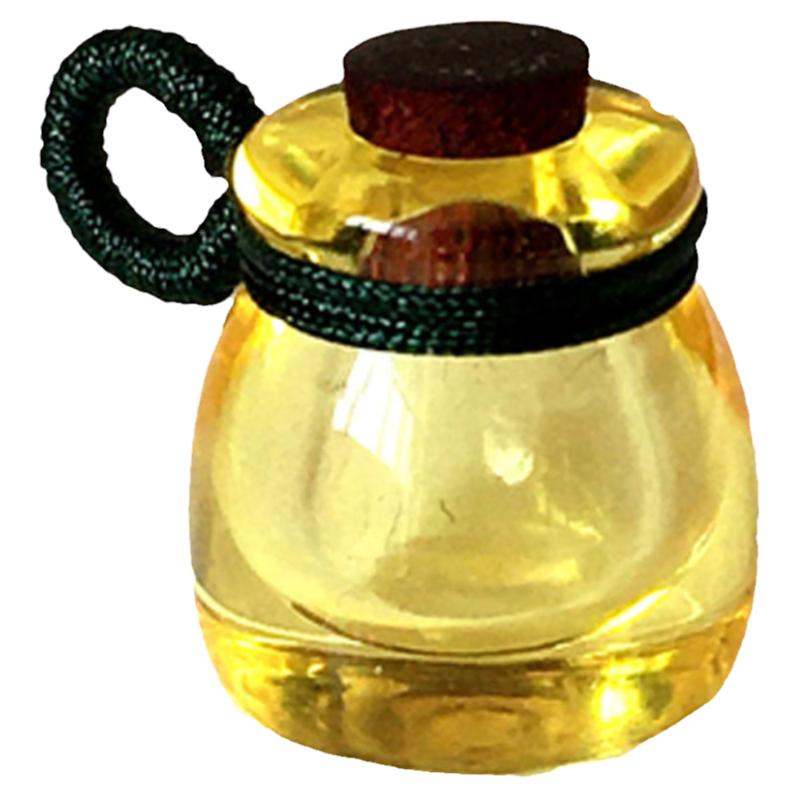 琥珀蜜蜡幸运瓶许愿瓶漂流瓶吊坠小滴溜配饰挂件饰品可打开 空瓶
