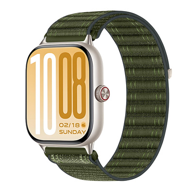 适用vivo/iqoo watchgt2手表带尼龙魔术贴编织腕带i智能VIVO/iQOO手表watchgt新款运动透气替换表链配件男女