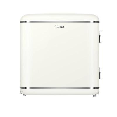 美的冰箱复古小型制冷柜家用46L迷你节能储藏速存保冻鲜宿舍迷你