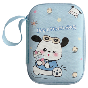 原创卡通充电器数码收纳包耳机数据线CCD相机便携整理盒硬盘手包