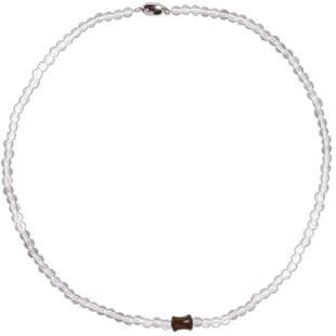 曦光里【冰心玉壶】觉醒/定力 原创设计7A+天然白水晶项链毛衣链