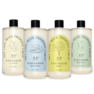 夏阳柔光哑光瓷砖清洁液香氛强力去污蜡专用拖地扫洗地机中性低泡