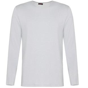 【牛奶系】爱慕先生沁润冬保暖内衣男士抗菌单层V领长袖打底上衣