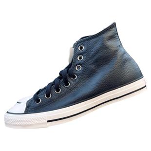 匡威CONVERSE蓝色牛皮高帮男款板鞋休闲鞋165189C,165190C