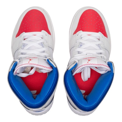 NIKE JORDAN 耐克男女AJ1中帮休闲板鞋内嵌气垫青少年篮球运动鞋