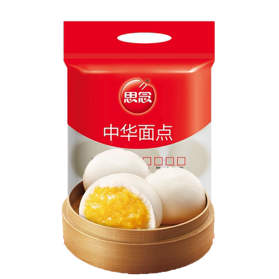 思念奶香小馒头奶黄包豆沙包
