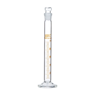 Labshark玻璃量筒10 25 50 100 250 1000mL毫升高精度实验室用量筒透明带刻度高硼硅A级过检湘玻