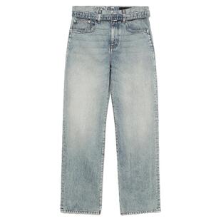 IT Proenza Schouler女装直筒牛仔裤新款时尚复古水洗长裤18000C